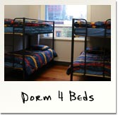 Dorm 4 beds